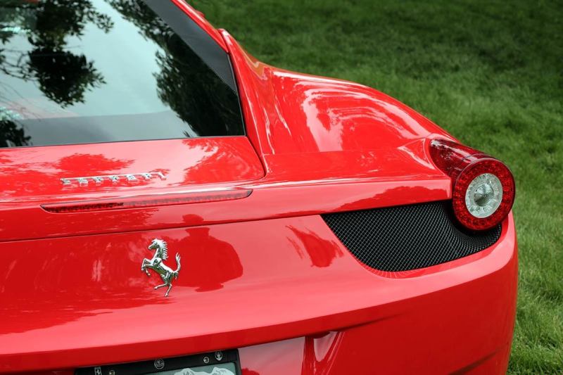 ferrari 458 italia rear