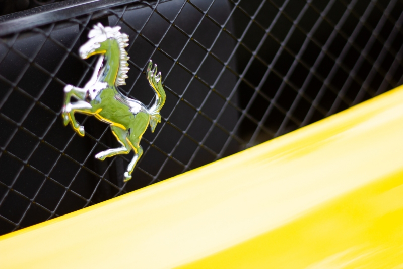 Ferrari grille emblem