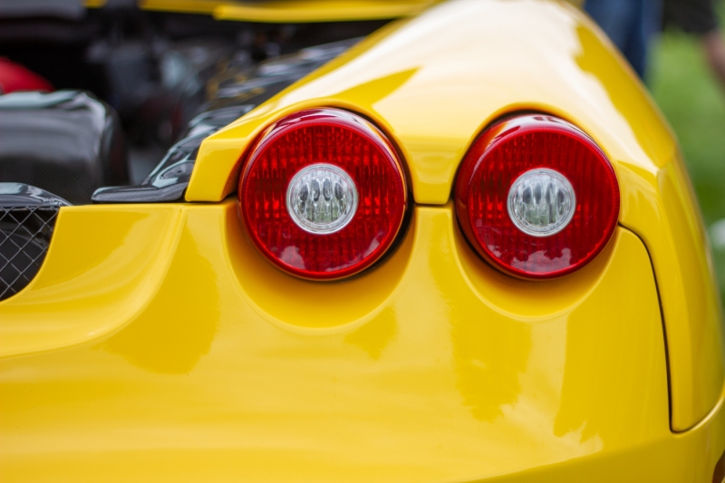 ferrari f430 rear tail light photo