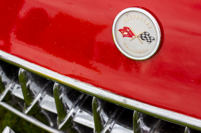 original corvette emblem