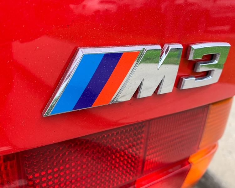 1989 bmw m3 rear emblem